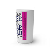 AJB Logo - Hustle - Conical Coffee Mugs (3oz, 8oz, 12oz)