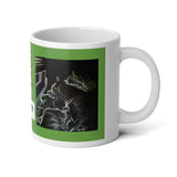 STP Logo - Puppy London - Jumbo Mug, 20oz - Green