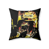 STP - Ab's Fav - Spun Polyester Square Pillow - Black