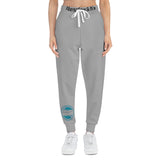 A&N Logo (Teal) Athletic Joggers (AOP) - Light Grey