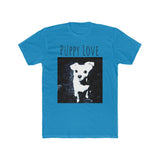 STP A&N Logo - Puppy Love - Unisex Cotton Crew Tee - 15 Colors Available