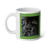 STP Logo - Puppy London - Jumbo Mug, 20oz - Green