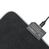 A&N Logo - Black - LED Gaming Mouse Pad