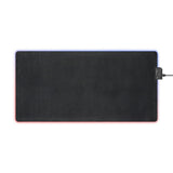 A&N Logo - Black - LED Gaming Mouse Pad