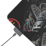 A&N Logo - Black - LED Gaming Mouse Pad