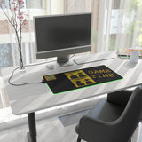 A&N Logo - Black/Yellow - LED Gaming Mouse Pad