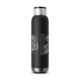 A&N Logo (Red) - Fiver - Soundwave Copper Vacuum Audio Bottle 22oz