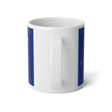 STP Logo - Puppy London - Jumbo Mug, 20oz - Blue