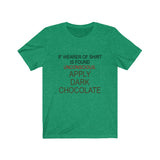 Chocolate - Unisex Jersey Short Sleeve Tee