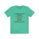 Chocolate - Unisex Jersey Short Sleeve Tee
