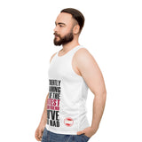 A&N - Hot Ex GF - Unisex Tank Top (AOP) - White