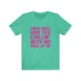 No Makeup - Unisex Jersey Short Sleeve Tee - 8 Colors Available
