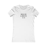 Hang-on 4:19 Women's Favorite Tee - Gray