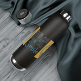 A&N Logo (Yellow) - Smile  - Soundwave Copper Vacuum Audio Bottle 22oz