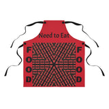Apron - Print - Red