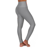 A&N Logo - Agenda - High Waisted Yoga Leggings - Grey