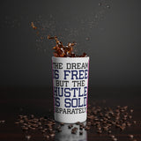 AJB Logo - Hustle - Conical Coffee Mugs (3oz, 8oz, 12oz)