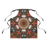 Apron - Print - Black (w/Multicolor)