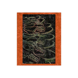 STP - Nix's Fav - Crushed Velvet Blanket - Orange