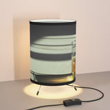STP Tripod Lamp - Drinks - with High-Res Printed Shade - Brown