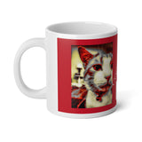 STP Logo - Kitty Madison - Jumbo Mug, 20oz - Red