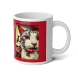 STP Logo - Kitty Madison - Jumbo Mug, 20oz - Red