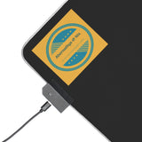 A&N Logo - Black/Yellow - LED Gaming Mouse Pad