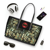 A&N Logo - Graffiti - PU Leather Shoulder Bag - Black