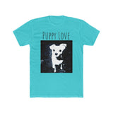 STP A&N Logo - Puppy Love - Unisex Cotton Crew Tee - 15 Colors Available