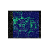 STP - Everybody's Fav - Crushed Velvet Blanket - Black