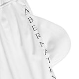 A&N Logo (Red) Basketball Rib Shorts (AOP) -  White
