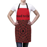 Apron - Print - Red