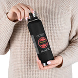 A&N Logo (Red) - Black - Copper Vacuum Insulated Bottle, 22oz