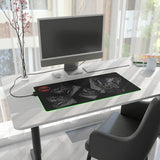 A&N Logo - Black - LED Gaming Mouse Pad