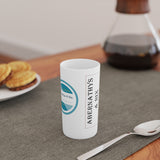 A&N Logo (Teal) - Conical Coffee Mugs (3oz, 8oz, 12oz)