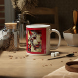 STP Logo - Kitty Madison - Jumbo Mug, 20oz - Red