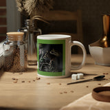 STP Logo - Puppy London - Jumbo Mug, 20oz - Green