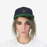 A&N Abernathys & Nix Unisex Flat Bill Hat - Navy Blue