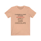 Chocolate - Unisex Jersey Short Sleeve Tee