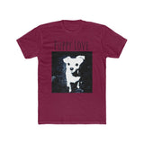 STP A&N Logo - Puppy Love - Unisex Cotton Crew Tee - 15 Colors Available