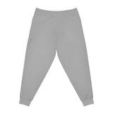 A&N Logo (Teal) Athletic Joggers (AOP) - Light Grey