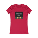 A&N Logo - 6 Feet - Women's Favorite Tee - 11 Colors Available