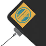 A&N Logo - Black/Yellow - LED Gaming Mouse Pad