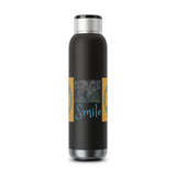 A&N Logo (Yellow) - Smile  - Soundwave Copper Vacuum Audio Bottle 22oz