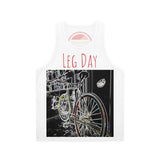 A&N - Leg Day - Unisex Tank Top (AOP) - White