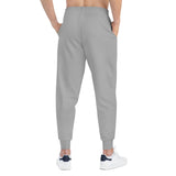 A&N Logo (Teal) Athletic Joggers (AOP) - Light Grey