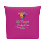 AJB Logo Cotton Cosmetic Bag - Pink