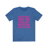 No Makeup - Unisex Jersey Short Sleeve Tee - 8 Colors Available