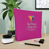 AJB Logo Cotton Cosmetic Bag - Pink