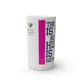 AJB Logo - Hustle - Conical Coffee Mugs (3oz, 8oz, 12oz)